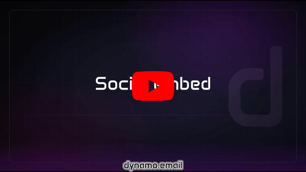 Generated video thumbnail with a red YouTube-style play button overlay